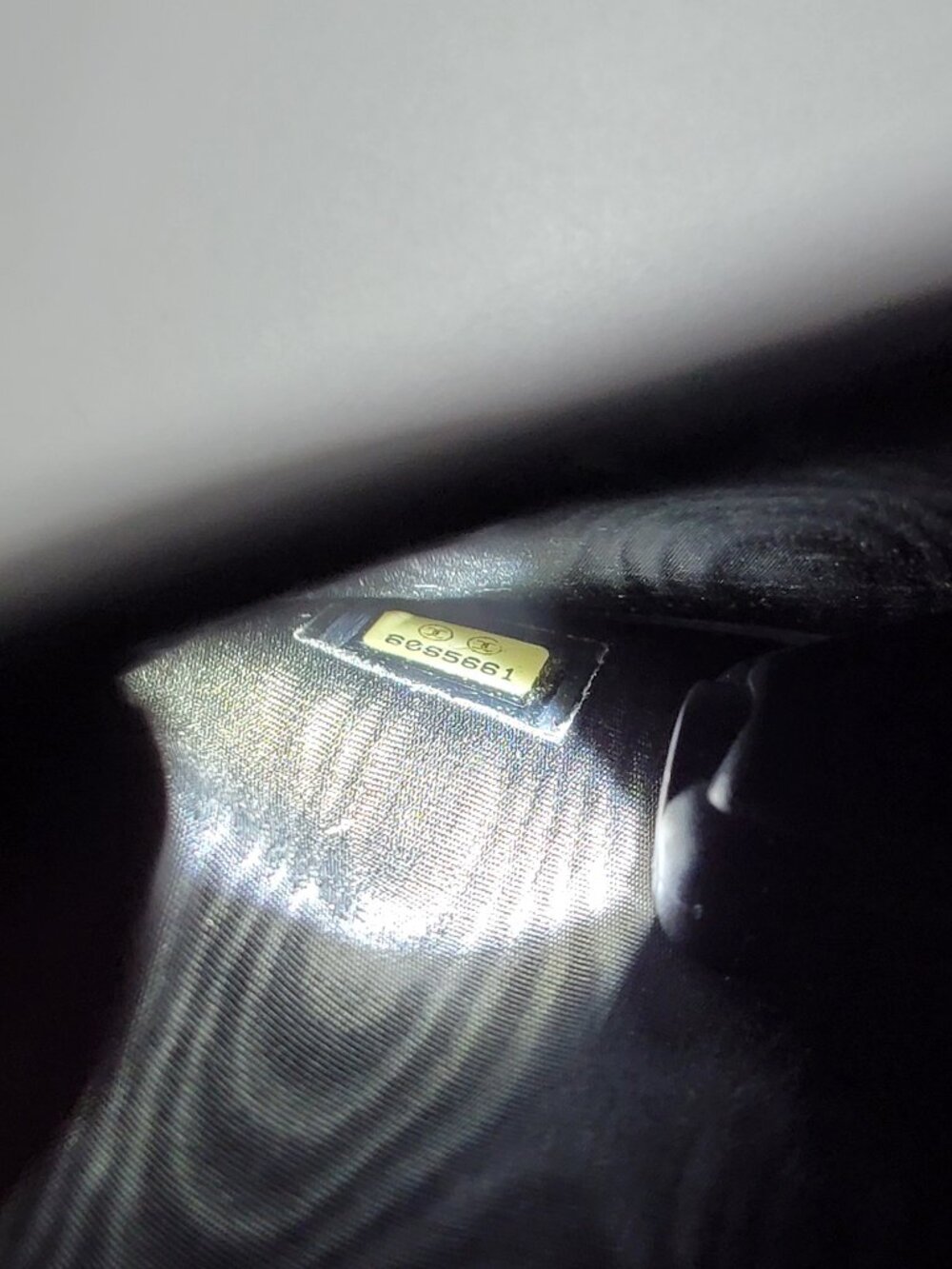 CHANEL Caviar Leather Long Wallet Kisslock Vintage Black CC Logo Made in France - Picture 11 of 11